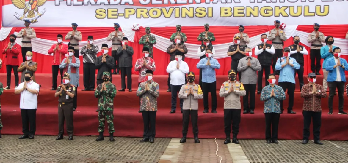 Gubernur Bengkulu : Pilkada Aman Covid-19 Tanggungjawab Kita Bersama