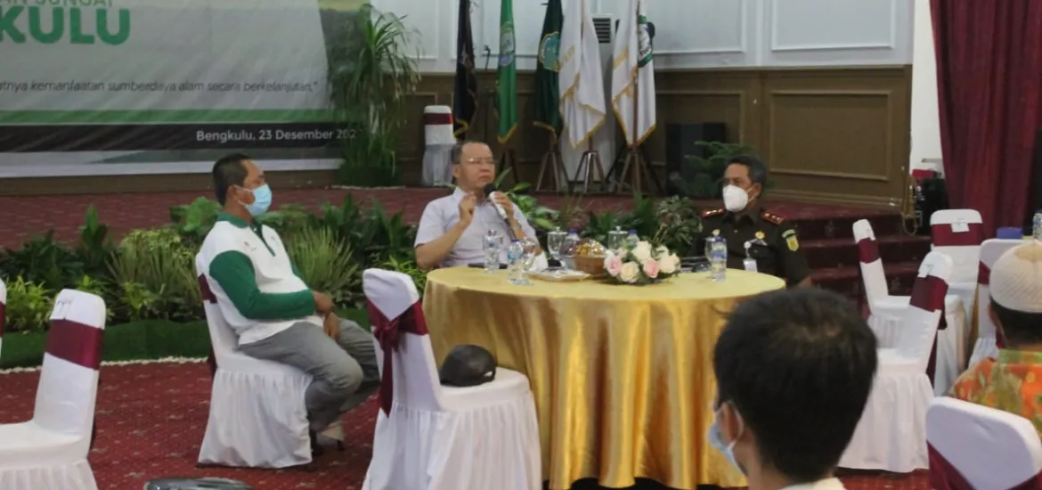 Gubernur Bengkulu Rohidin Mersyah: Perlu Komitmen Bersama Mengatasi Permasalah DAS Bengkulu