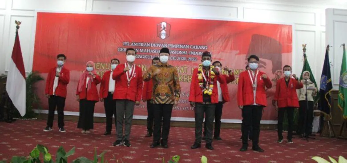 Gubernur Rohidin: Keberadaan Organisasi Kemahasiswaan dan Kepemudaan Menjadi Penyeimbang Kinerja Pemerintah