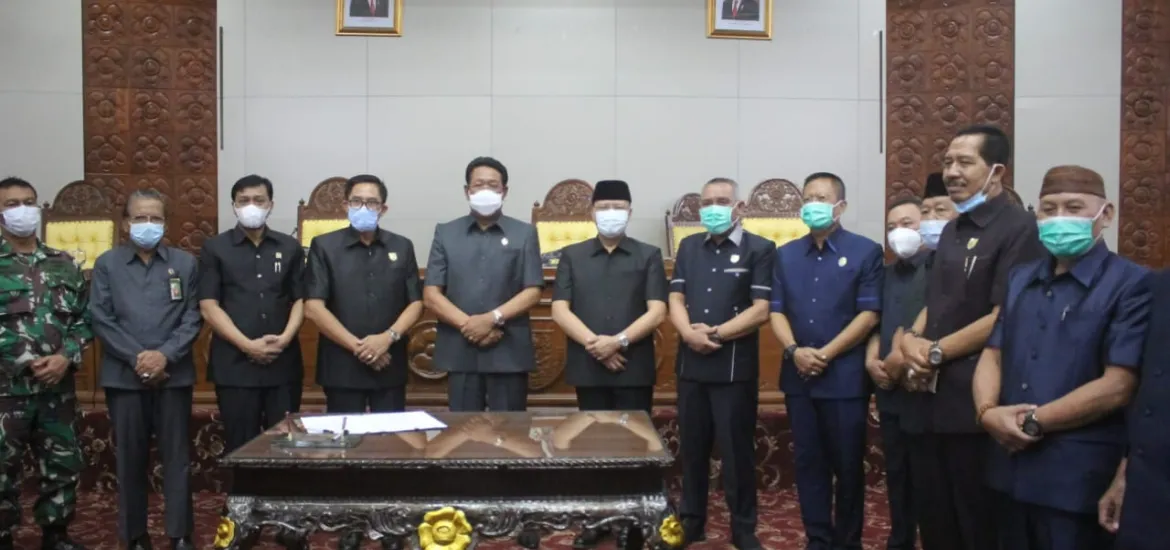 Gubernur Bengkulu Rohidin Mersyah Mengungkapkan Rasa Syukur Karena Dapat Mengakhiri Masa Jabatannya (2016-2021) dengan Baik.