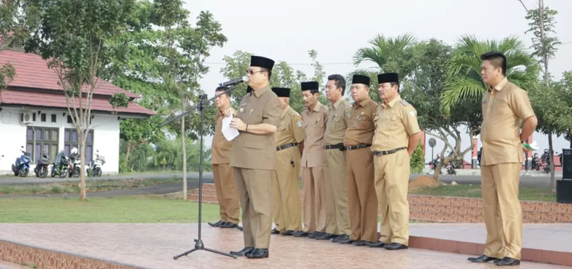 Setelah Pimpin Apel Pagi ASN, Bupati Kunjungi Beberapa OPD