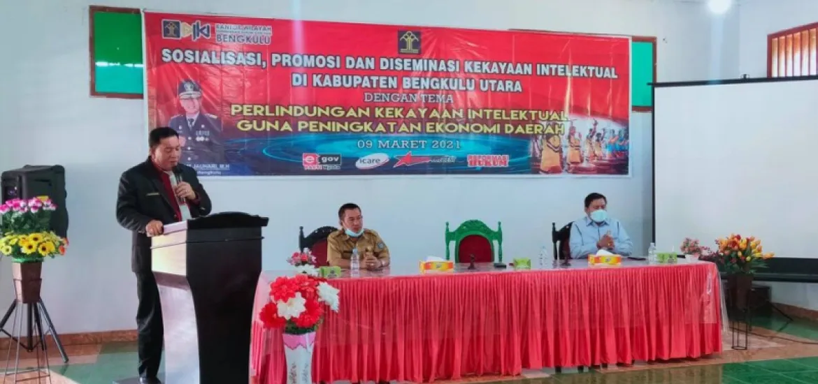 Sekda Bengkulu Utara Buka Acara Promosi dan Diseminasi Kekayaan Intelektual
