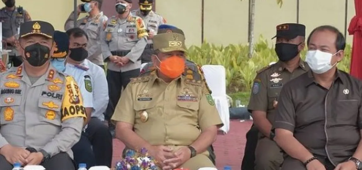 Ketua DPRD Riau Hadiri Apel Gelar Pasukan Operasi Ketupat Lancang Kuning