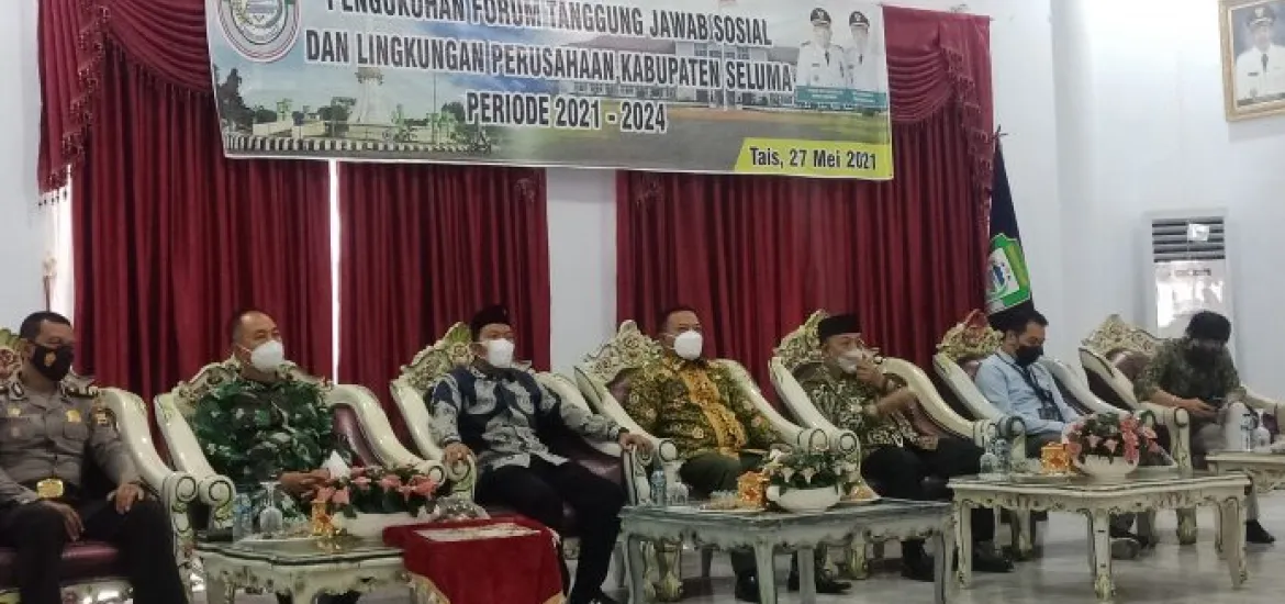 Forum TJSLP Dikukuhkan, Ini Pesan Bupati Seluma