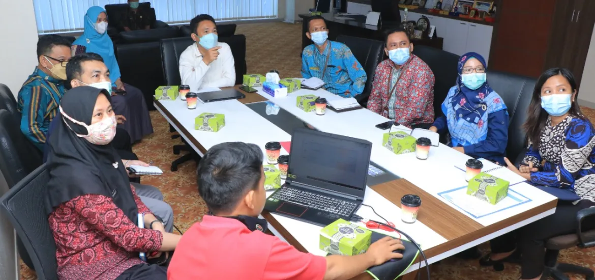 Diskominfotiksan Apresiasi Layanan Haloris BPS