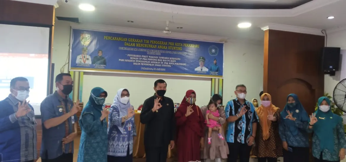Walikota Hadiri Pencanangan Gerakan TP PKK Turunkan Angka Stunting