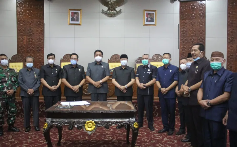 Gubernur Bengkulu Rohidin Mersyah Mengungkapkan Rasa Syukur Karena Dapat Mengakhiri Masa Jabatannya (2016-2021) dengan Baik.