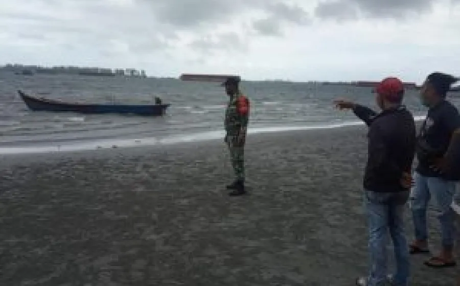 Tim Lanal, BPBD, Polairud, Basarnas dan Tagana Kerahkan Personil Lakukan Pencarian Korban Tenggelam