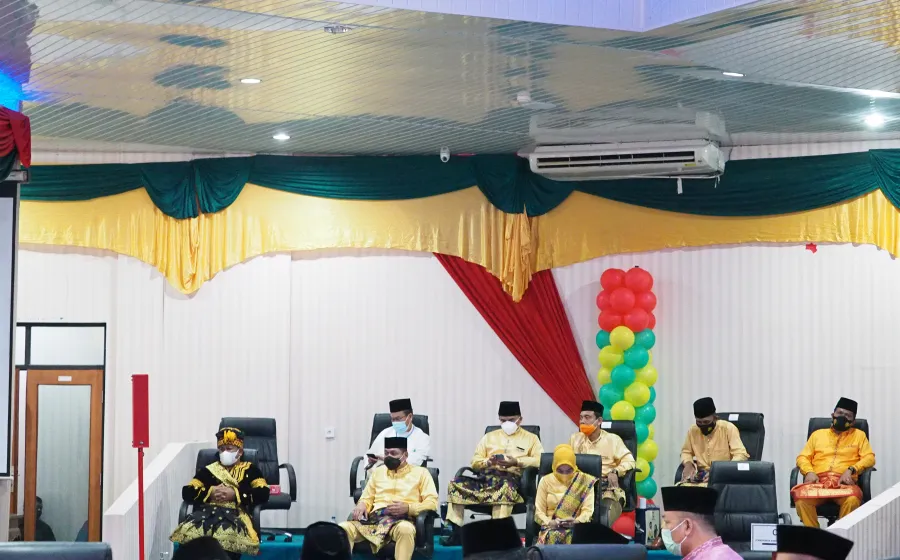 HUT ke-71 Kabupaten Kampar Tetap Mematuhi Protokol Kesehatan