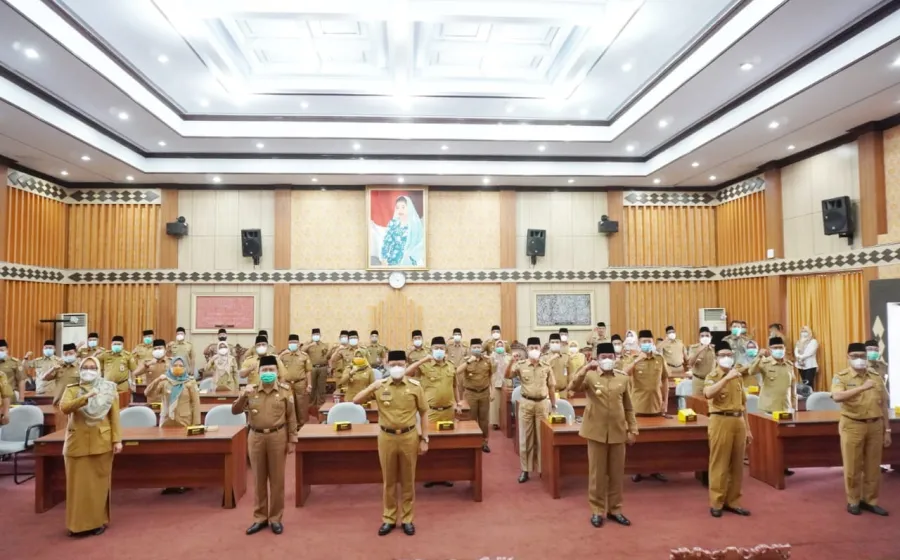 Rakor Perdana Bersama Seluruh Pejabat Eselon, ini Arahan Gubernur Rohidin dan Wagub Rosjonsyah