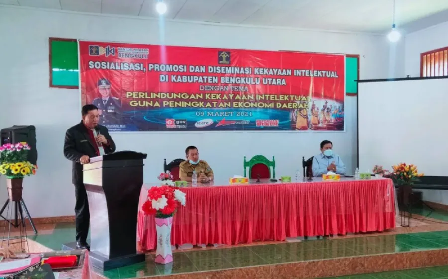 Sekda Bengkulu Utara Buka Acara Promosi dan Diseminasi Kekayaan Intelektual