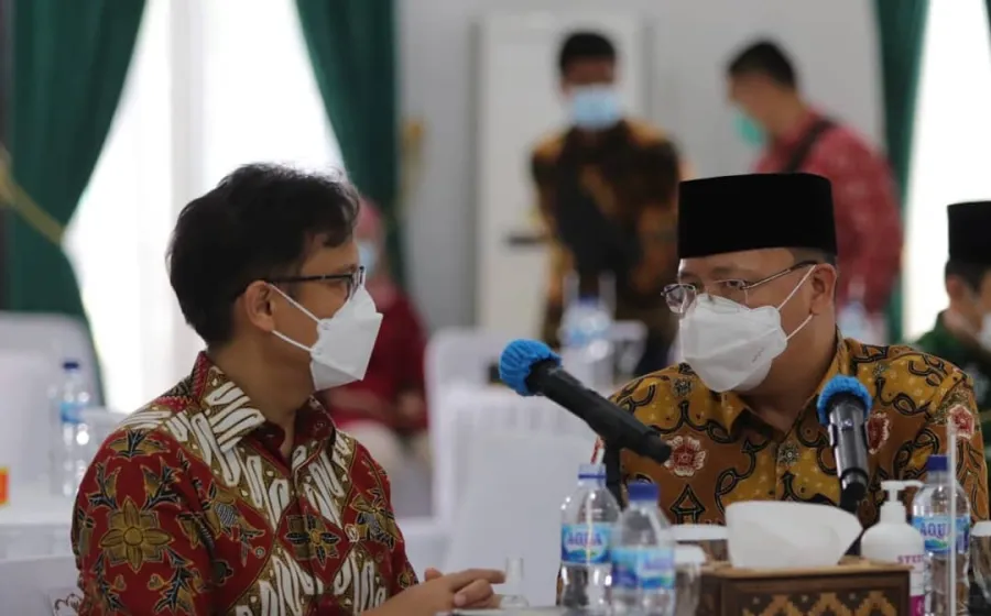 Gubernur Rohidin Paparkan Kondisi RSKJ Soeprapto Bengkulu di Depan Menkes RI