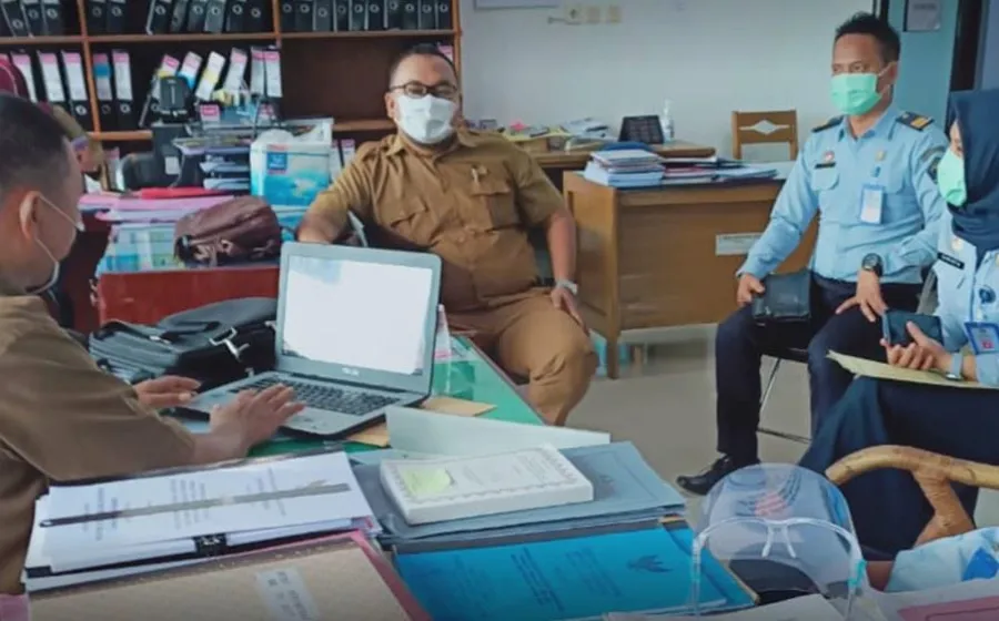 Sekretariat DPRD Bengkulu Selatan Terima Kunjungan Tim Luhbankum