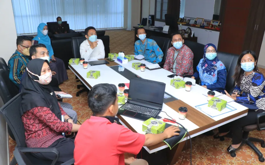 Diskominfotiksan Apresiasi Layanan Haloris BPS