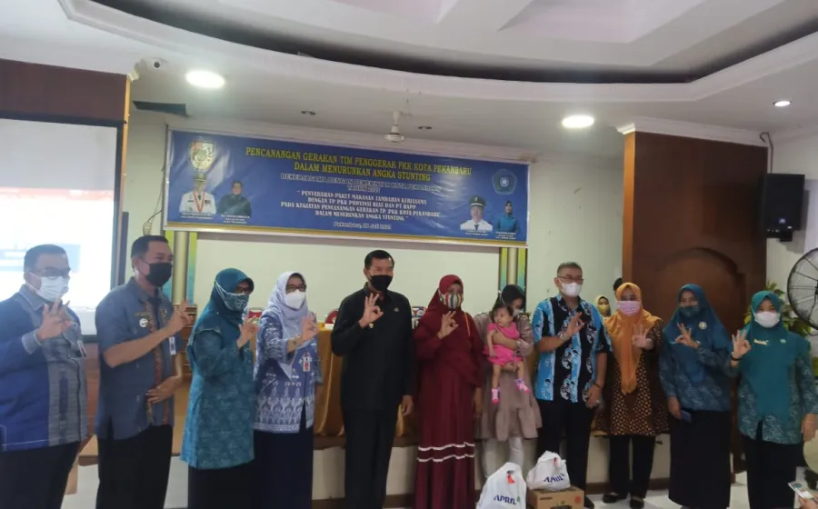Walikota Hadiri Pencanangan Gerakan TP PKK Turunkan Angka Stunting
